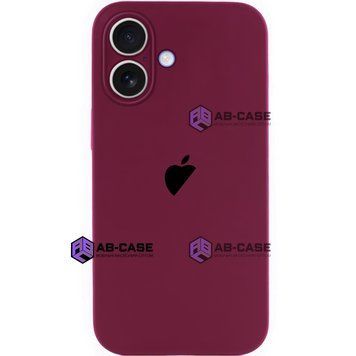 Чохол для iPhone 16 : Silicone Case Full Camera - №59 Marsala 4063440000005 фото