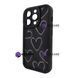 Чохол для iPhone 15 Pro &ndash; Pretty Things "Black Hearts &ndash; Black" 4091050000009 фото