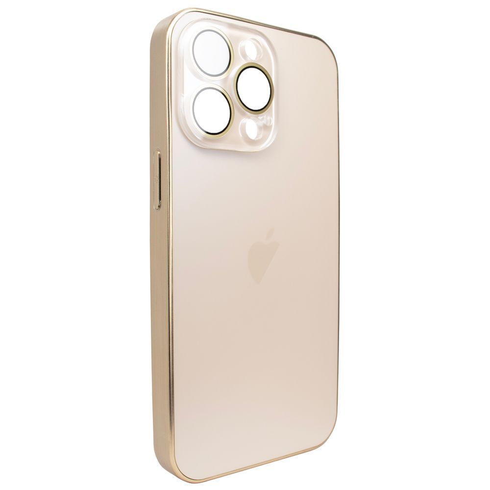 Чохол для iPhone 13 Pro матовий AG Titanium Case Golden N-3892385 фото