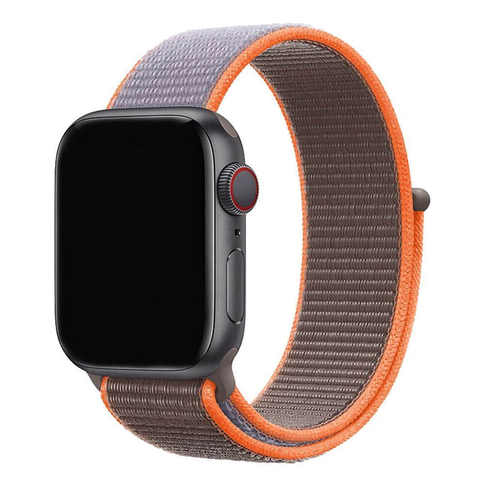 Ремешок для Apple Watch Nylon Loop нейлоновый (42mm, 44mm, 45mm, 46mm, 49mm, Vitamin C) 235005 фото