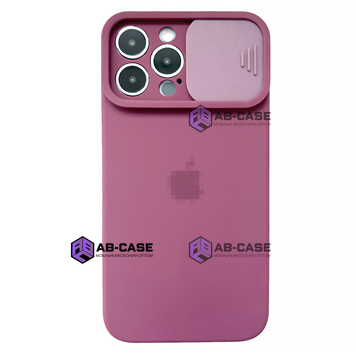 Чехол Silicone with Logo Hide Camera, для iPhone 13 Pro (Violet) 900180 фото