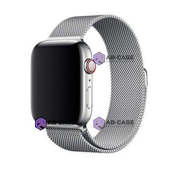 Металлический ремешок Milanese Loop для Apple Watch (42mm, 44mm, 45mm, 46mm, 49mm Silver) 234351 фото
