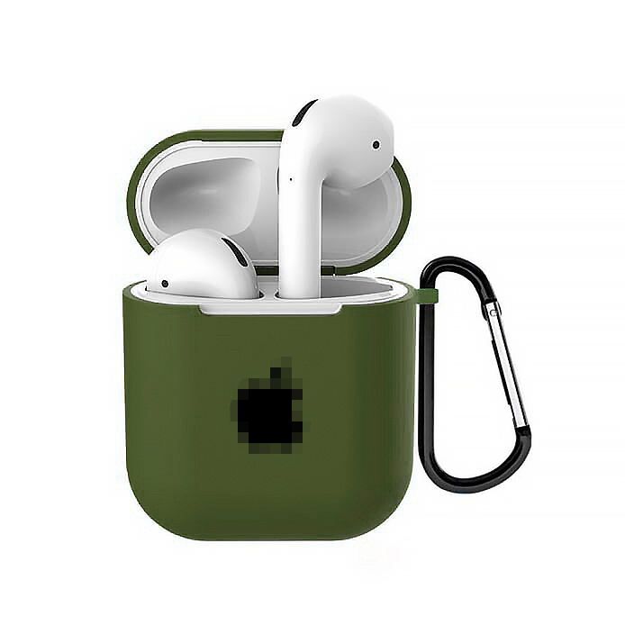 Чехол для AirPods 1 | 2 LOGO (Virid) 907390 фото
