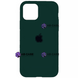 Чохол Silicone Case на iPhone 11 FULL (№49 Forest Green) 107874 фото