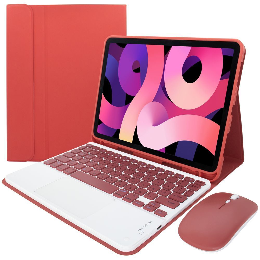 Чехол Case with Keyboard + Mouse (iPad 9.7 (AIR/AIR2/NEW9.7/9.7 PRO - Red) 3859040000009 фото