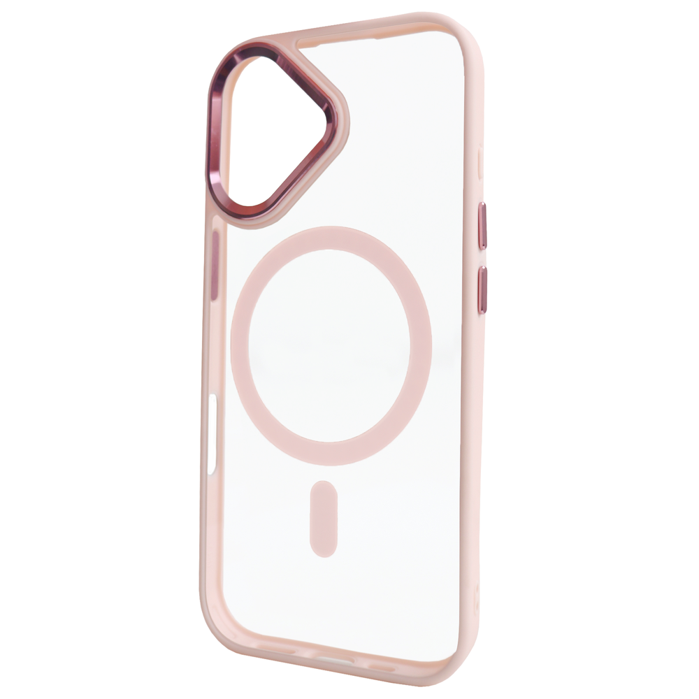 Чехол Crystal Guard with MagSafe (iPhone 17, Pink Sand) 4160850000004 фото