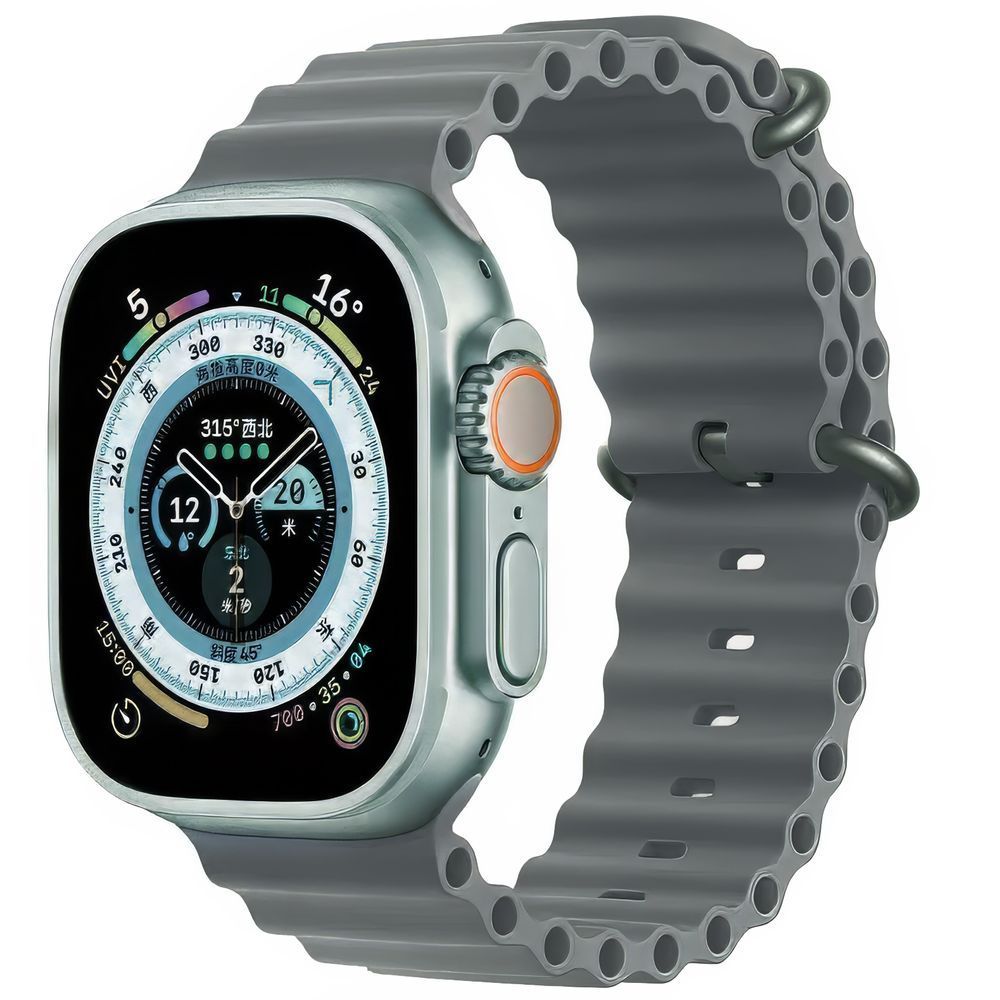 Ремінець для Apple Watch Ocean Band (38mm, 40mm, 41mm, [42mm Series 10/11], Lavender Gray) 234366 фото