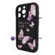 Чохол для iPhone 15 Pro &ndash; Pretty Things "Butterflies &ndash; Black" 4091060000006 фото