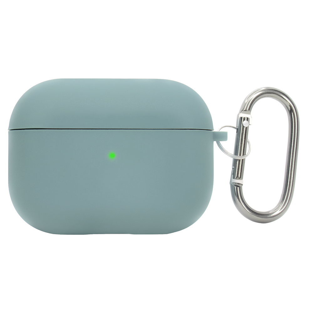Чохол для Airpods Pro 2 with microfiber Pine Green 907796 фото