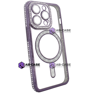 Чехол Diamond Shining Case with MagSafe (iPhone 12 Pro Max, Deep Purple) 3768670000009 фото