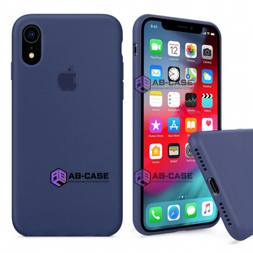 Чохол Silicone Case на iPhone XR FULL (№20 Cobalt Blue) 806319 фото