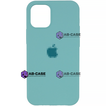 Чехол Silicone Case для iPhone 13 FULL (№21 Sea Blue) 201038 фото