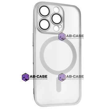 Чохол Titan Frame Matte PC MagSafe Case (iPhone 16 Pro Max &ndash; Titanium) 4300190000009 фото