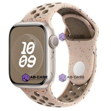 Ремешок силиконовый Silicone Band Nike (42mm, 44mm, 45mm, 46mm, 49mm, Desert Stone) 3838570000000 фото