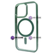 Чехол Crystal Guard with MagSafe (iPhone 11 Pro, Dark Green) 505160 фото