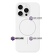 Чохол для iPhone 13 Pro : Silicone Slim MagSafe &ndash; White 4132390000004 фото
