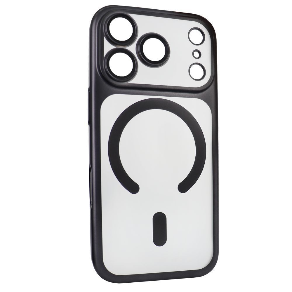 Чехол Titan Frame Matte PC MagSafe Case (iPhone 17 Pro &ndash; Black) 4300200000005 фото