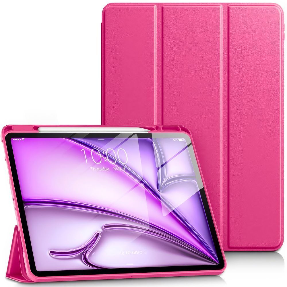 Чохол для iPad 9.7 (2017-2018, 5th/6th Gen) Smart Case with Pencil Holder - Rose Red 4044950000020 фото