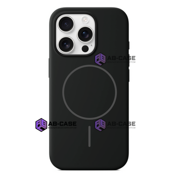 Чохол для iPhone 16 Pro Max : Silicone Slim MagSafe &ndash; Black 4133400000007 фото