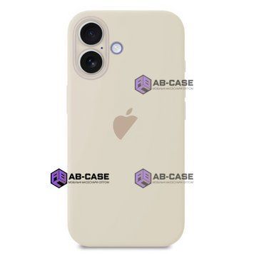 Чохол для iPhone 16 : Silicone Case Full Camera - №11 Antique White 4063470000006 фото