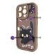 Чохол для iPhone 15 Pro &ndash; Pretty Things "Kitties &ndash; Brown" 4091080000000 фото
