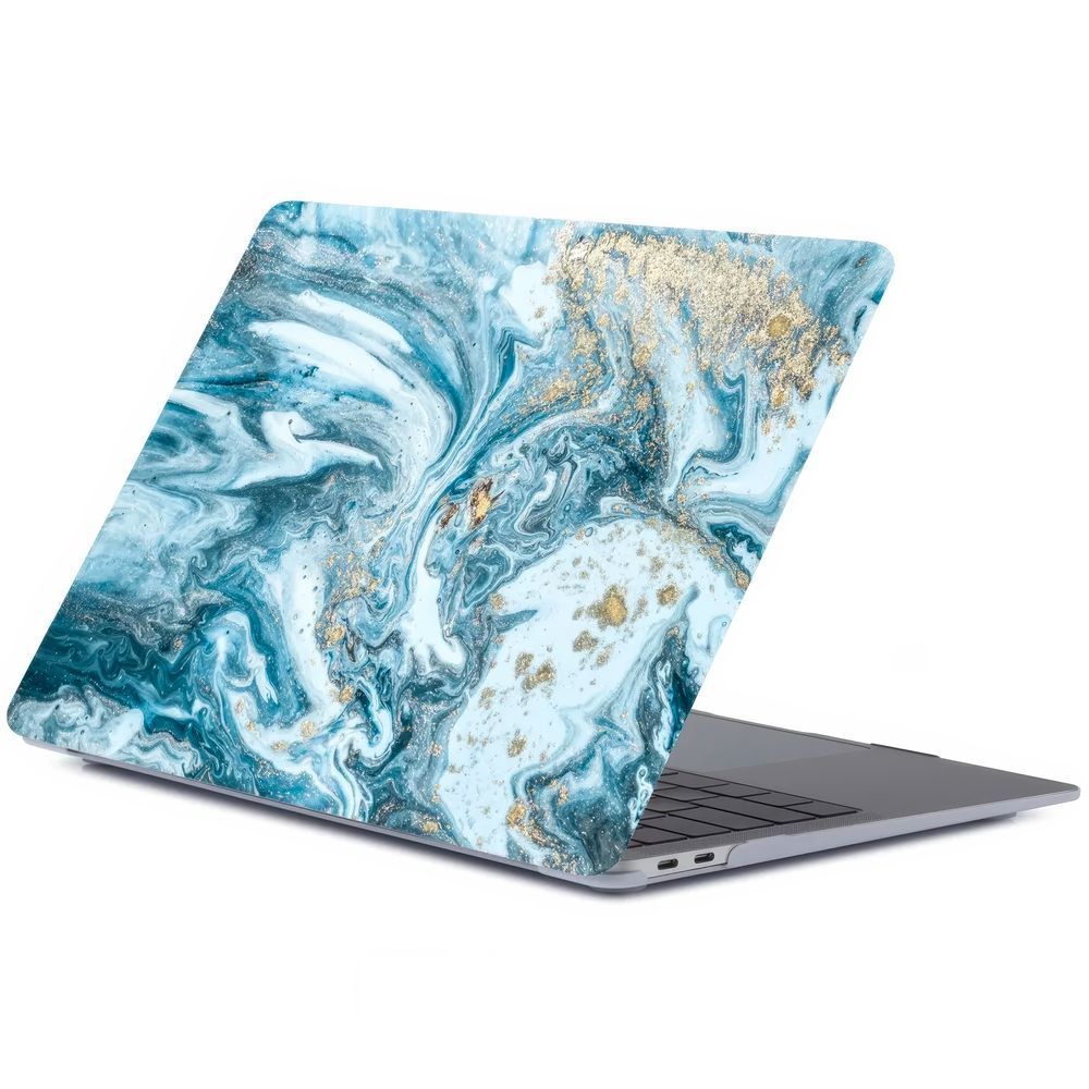 Чехол-накладка для MacBook Pro 14.2" PRINT Case (2021&ndash;2024) &ndash; M1 (A2442), M2 (A2779), M3 (A2918/A2992), M4 (A3112/A3185/A3401) &ndash; Blue-Yellow 3793290000009 фото
