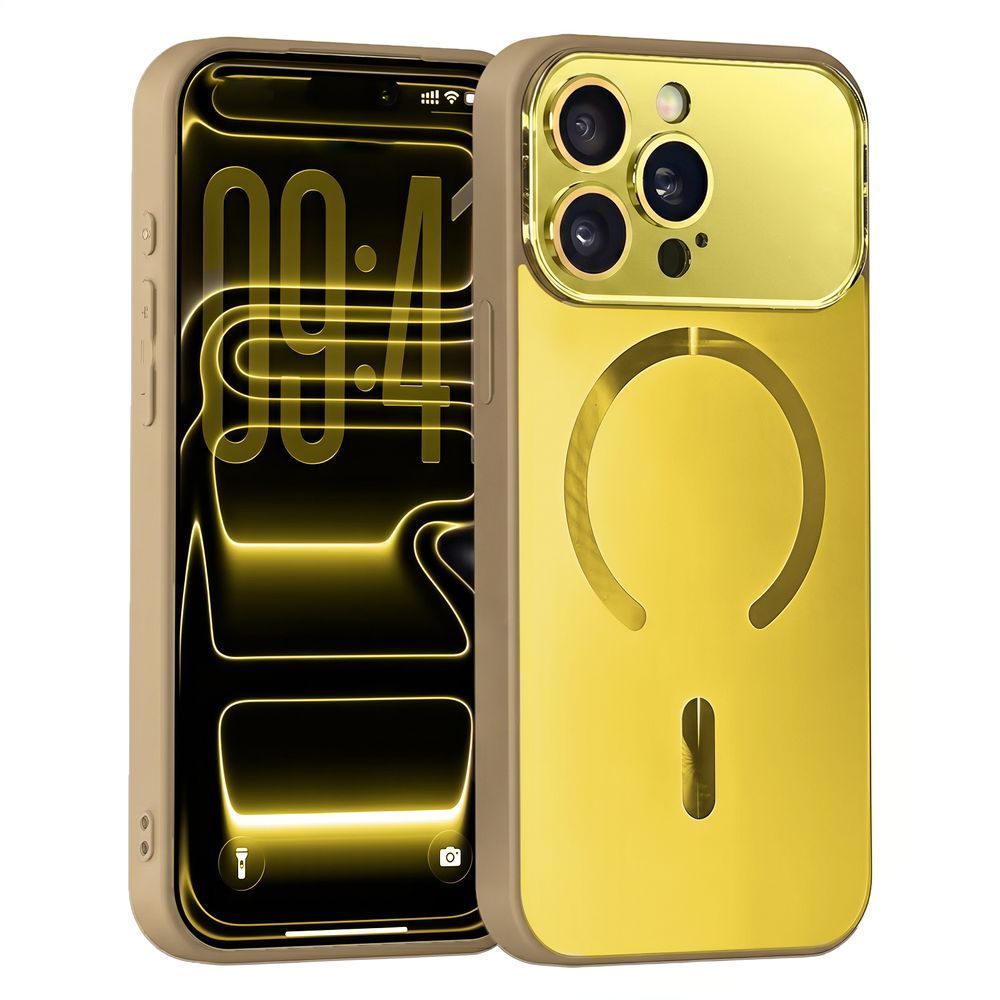 Чехол AG Optic Shield MagSafe Case (iPhone 15 Pro &ndash; Gold) 4312630000005 фото