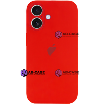 Чохол для iPhone 16 : Silicone Case Full Camera - №14 Red 4063480000003 фото