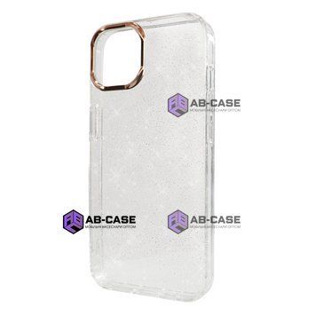 Чохол для iPhone 15 Sparkle Case з блискітками Clear 182040 фото