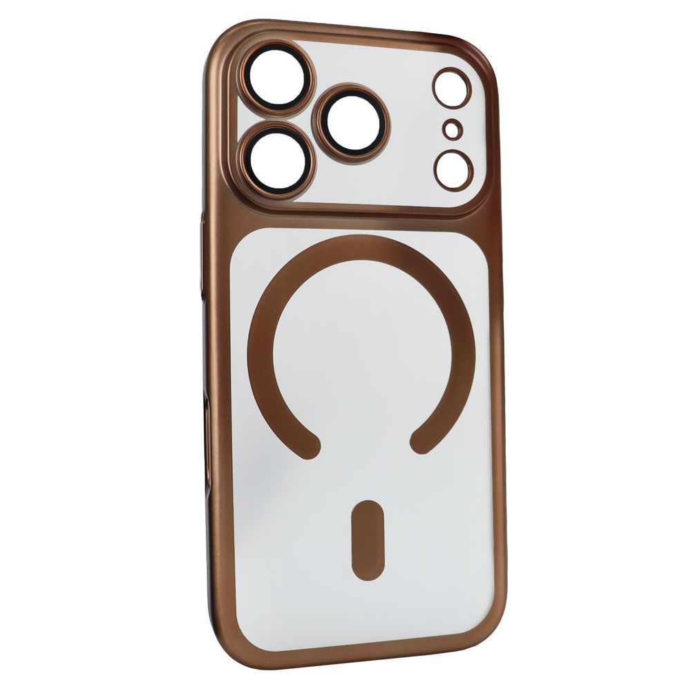 Чехол Titan Frame Matte PC MagSafe Case (iPhone 17 Pro &ndash; Desert Gold) 4300220000009 фото