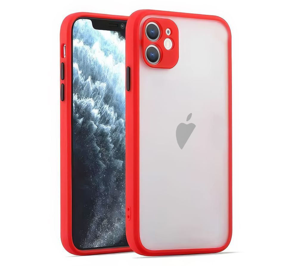 Чохол Avenger Case camera Lens (на iPhone 12 mini, Red) 12314 фото