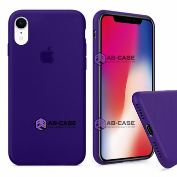 Чохол Silicone Case на iPhone XR FULL (№30 Ultraviolet) 806322 фото
