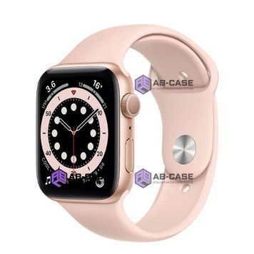 Силіконовий ремінець Silicone Sport Band (38mm, 40mm, 41mm, [42mm Series 10/11], №19 Pink Sand, S) 234465 фото