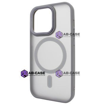 Чохол для iPhone 16 Pro Max: Nofelet MATT Case with MagSafe &mdash; Titanium Gray 4005760000006 фото