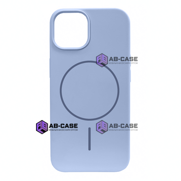 Чохол для iPhone 15 : Silicone Slim MagSafe &ndash; Lilac 4132920000009 фото