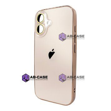 Чохол для iPhone 16 : AG-PC Glass &ndash; Gold 4067380000002 фото