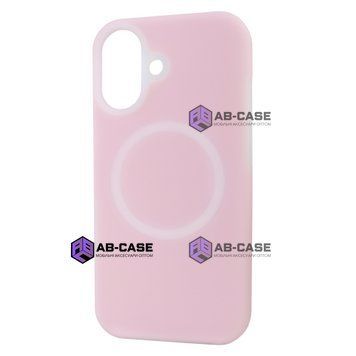 Чохол Neon Silicone Case MagSafe (iPhone 16 &ndash; Light Pink) 4307240000002 фото