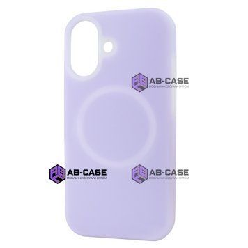 Чохол Neon Silicone Case MagSafe (iPhone 16 &ndash; Purple) 4306740000000 фото