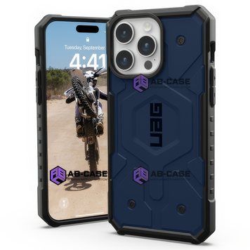 Чохол UAG with MagSafe (iPhone 12 Pro Max, Dark Blue) 4342720000004 фото
