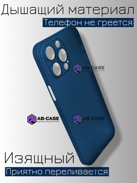 Ультратонкий чохол K-Doo Air Carbon для iPhone 13 Pro Max Blue 131338 фото