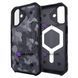 Чохол для iPhone 16 UAG with MagSafe camouflage - Black-Gray 3936980000006 фото