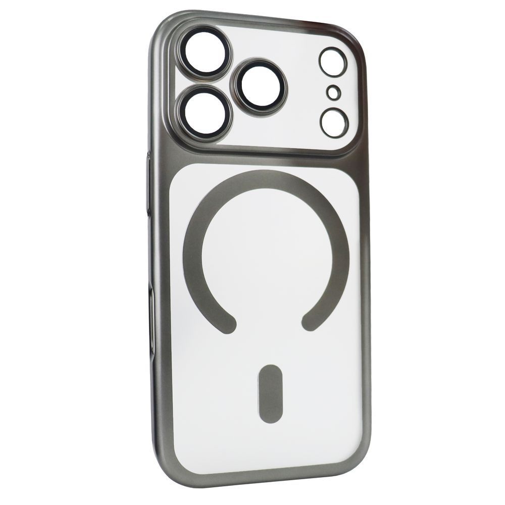 Чехол Titan Frame Matte PC MagSafe Case (iPhone 17 Pro &ndash; Gray) 4300230000006 фото