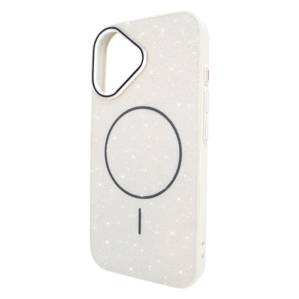 Чехол для iPhone 16 : Gleaming MagSafe Case &ndash;&nbsp;White 4073690000007 фото