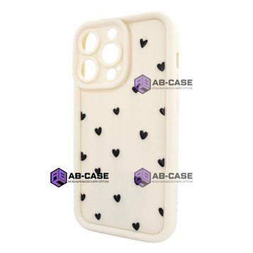 Чохол для iPhone 16 Pro Max &ndash; Pretty Things "Little Hearts &ndash; White" 4091610000005 фото