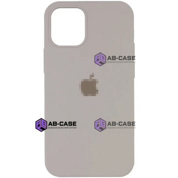 Чехол Silicone Case для iPhone 12 Pro Max FULL (№10 Stone) 102233 фото