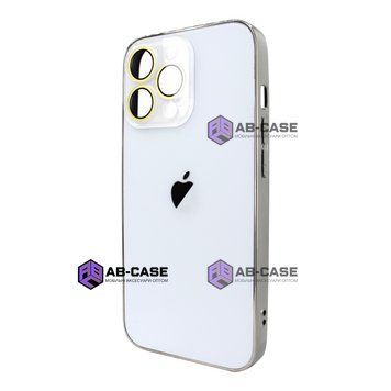 Чохол для iPhone 15 Pro Max : AG-PC Glass &ndash; White 4066890000007 фото