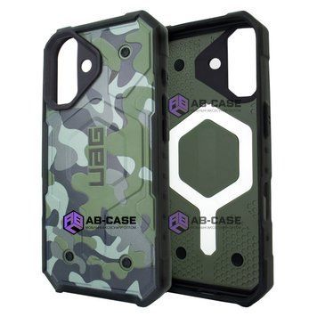Чехол для iPhone 16 UAG with MagSafe camouflage - Khaki-Green 3936990000003 фото