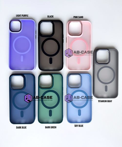 Чехол для iPhone 15 Nofelet MATT Case with MagSafe - Pink Sand 3901280000001 фото