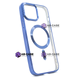 Чохол OPEN Shining with MagSafe (iPhone 12 Pro Max, Dark Blue) 132557 фото