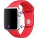 Силіконовий ремінець Silicone Sport Band (42mm, 44mm, 45mm, 46mm, 49mm №14 Red, S) 234567 фото